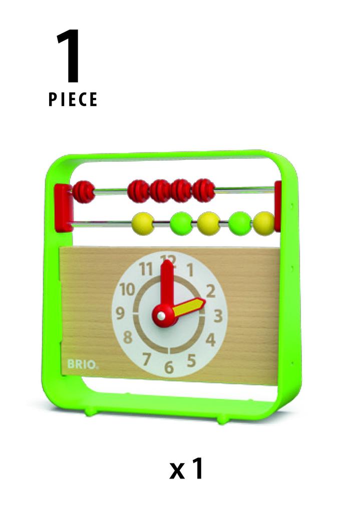 BRIO Abacus with Clock 30447