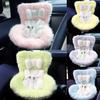 Asiento de seguridad para muñecas de coche de 17 cm, modelo de silla de dibujos animados, decoración de salida de asientos de coche para decoración de interiores de coches de muñecas