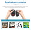 280-915MHz Cloning Electric Remote Control Keyfob Replacement 4-Button Duplicator Remote for Car Garage Door Gate