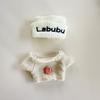Kawai knitted hat sweater bag suit is generally suitable for 15-17cm rag vinyl doll dress accessories mini bag doll clothing