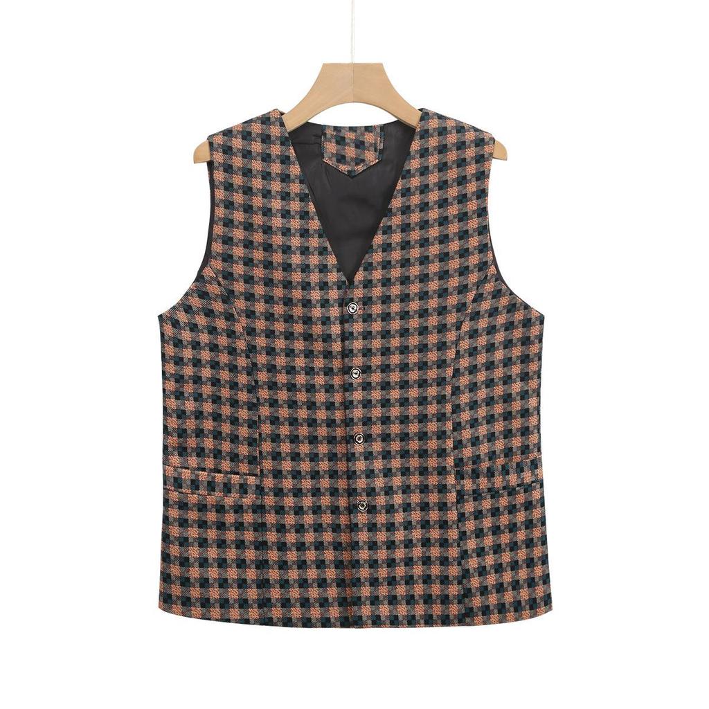 Women's Plus Size Lightweight Sleeveless Vest - Spring/Autumn Jacket for Middle-Aged and Elderly