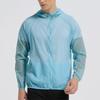 Summer Men's Ice Silk Sun Protection Clothing Lightweight Breathable Outdoor Anti-ultraviolet Skin Coat Jacket