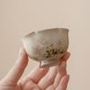 Zhi Nian Hua Ceramic Daisy Bud Tea Cup