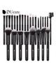 DUcare 27-teiliges Make-up-Pinsel-Set, professionelle Kosmetikpinsel, Augenbrauen, Puder, Foundation, Schatten, Make-up-Werkzeuge