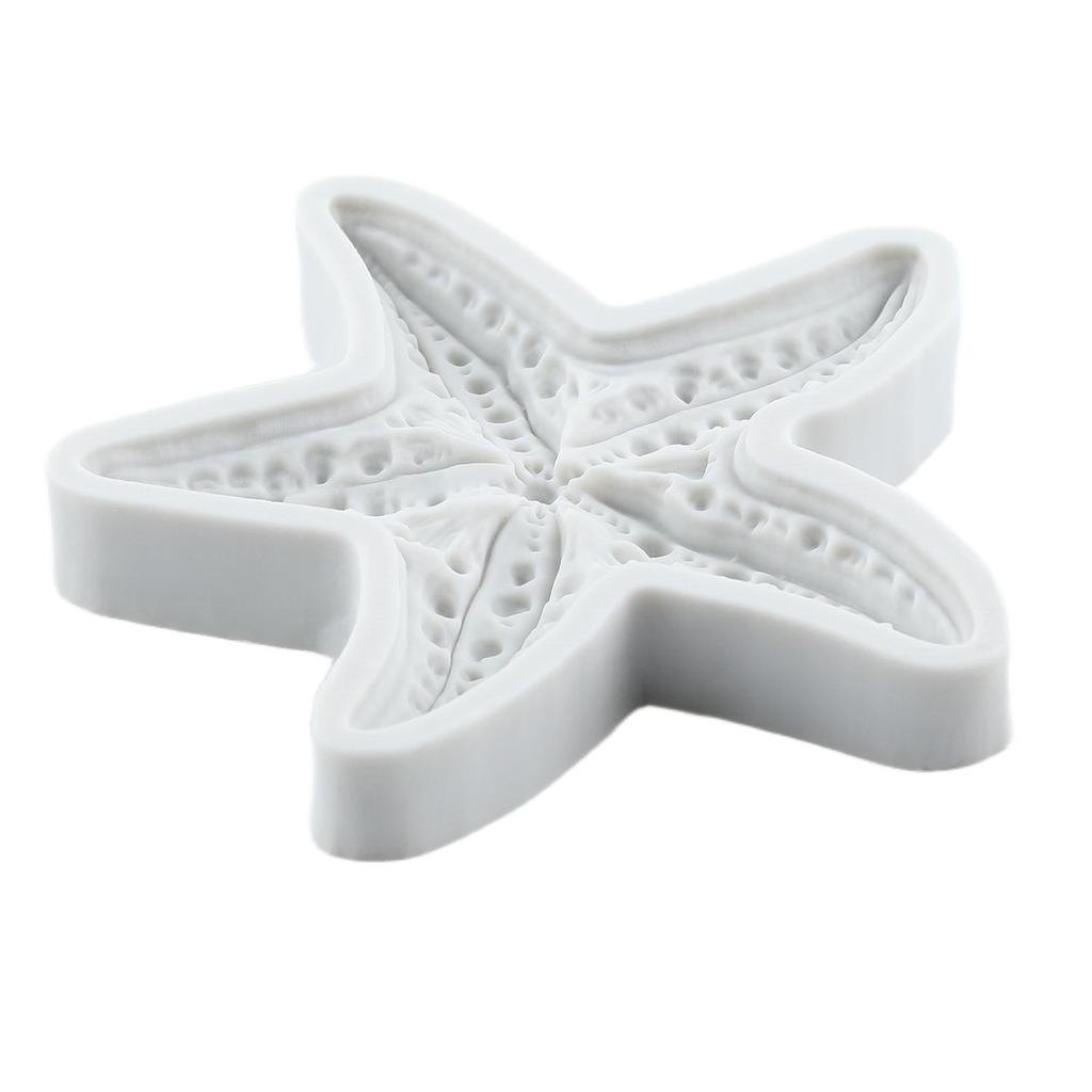 Starfish Silicone Mold Starfish Fondant Molds Cake Decorating Tools Theme Cake Dessert Decorated Chocolate Candy Mold