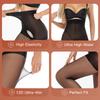 Kave 1 Paar Schrittlose Strumpfhosen für Damen Transparent Sexy Bauchkontrolle 12D Hohe Taille Transparente Strumpfhose Kontrolltop Strumpfhose Strumpf