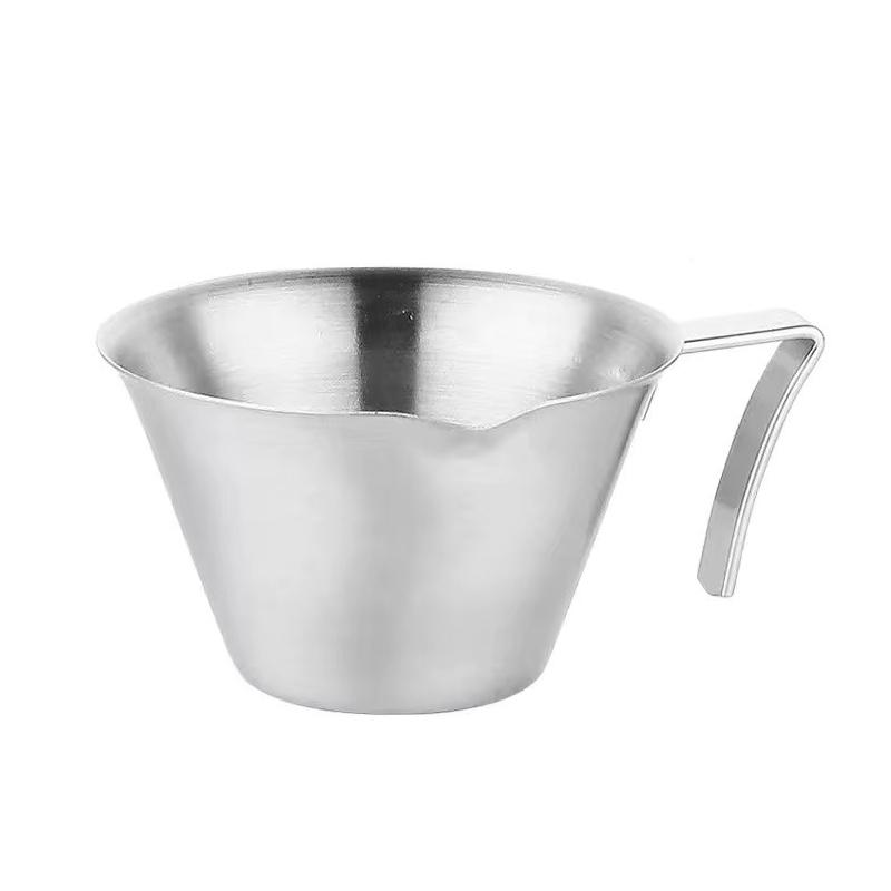 

Мерный стакан из нержавеющей стали для эспрессо, чашка на унцию с ручкой, кружка для экстракции жидкости, выпускная