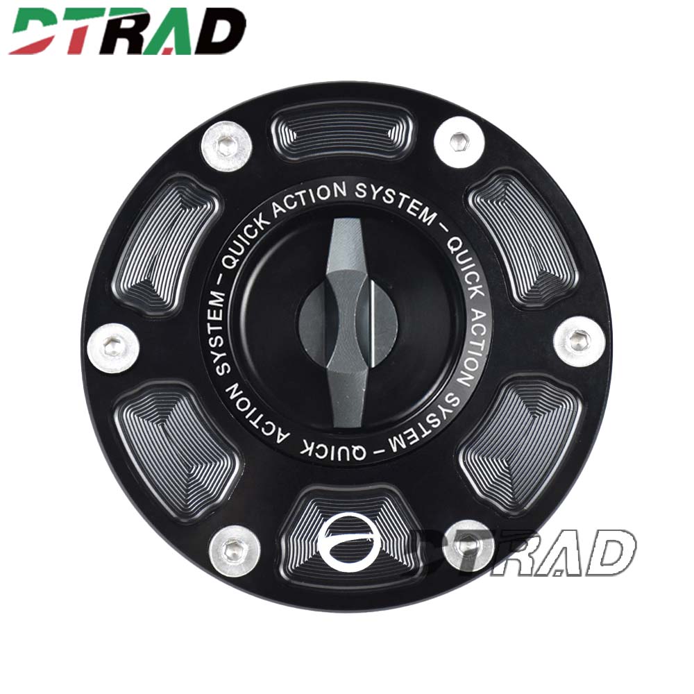 For TRIUMPH STREET TRIPLE 765 RS Daytona 660 Trident 660 CNC Keyless Quick Turn Fuel Tank Cap Motorcycle Airbox Gas Oil Cap