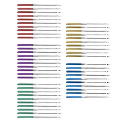 Color Shank Sewing Machine Needles for Most Household Electric Sewing Machines and Oldfashioned Sewing Machines.