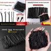Black U-Shaped Steel Hair Clip for Buns - Women's Hair Accessory