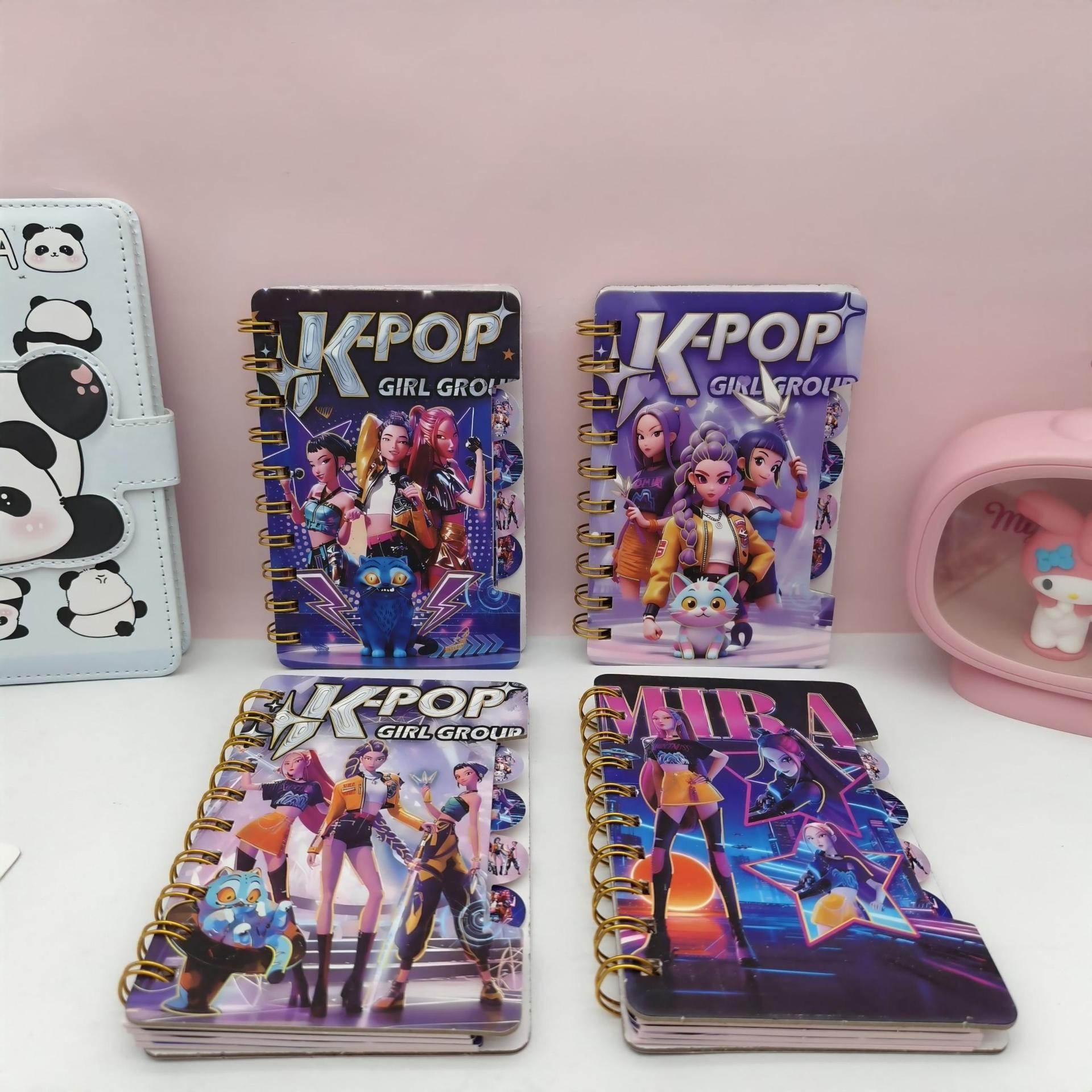 Delta Cute Cartoon Coil-Bound Student Diary