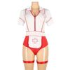 Erotic Pajamas Passion Suit Plus Size Nurse Sexy Tease Hot Seduction Uniform
