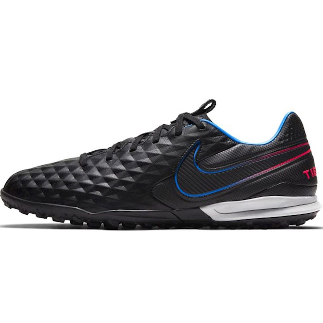 Nike Tiempo Legend 8 Pro TF Black Siren Red Photo Blue AT6136-090 EU 39