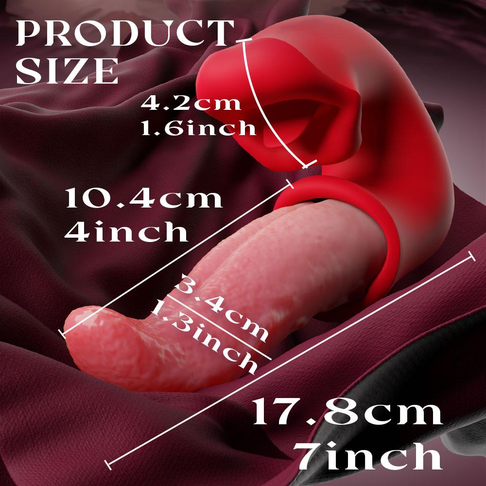 Powerful Tongue Licking Vibrator Adult Sex Toy For Women Female Masturbation Nipple Vagina Clitoris Stimulator G Spot Vibrators