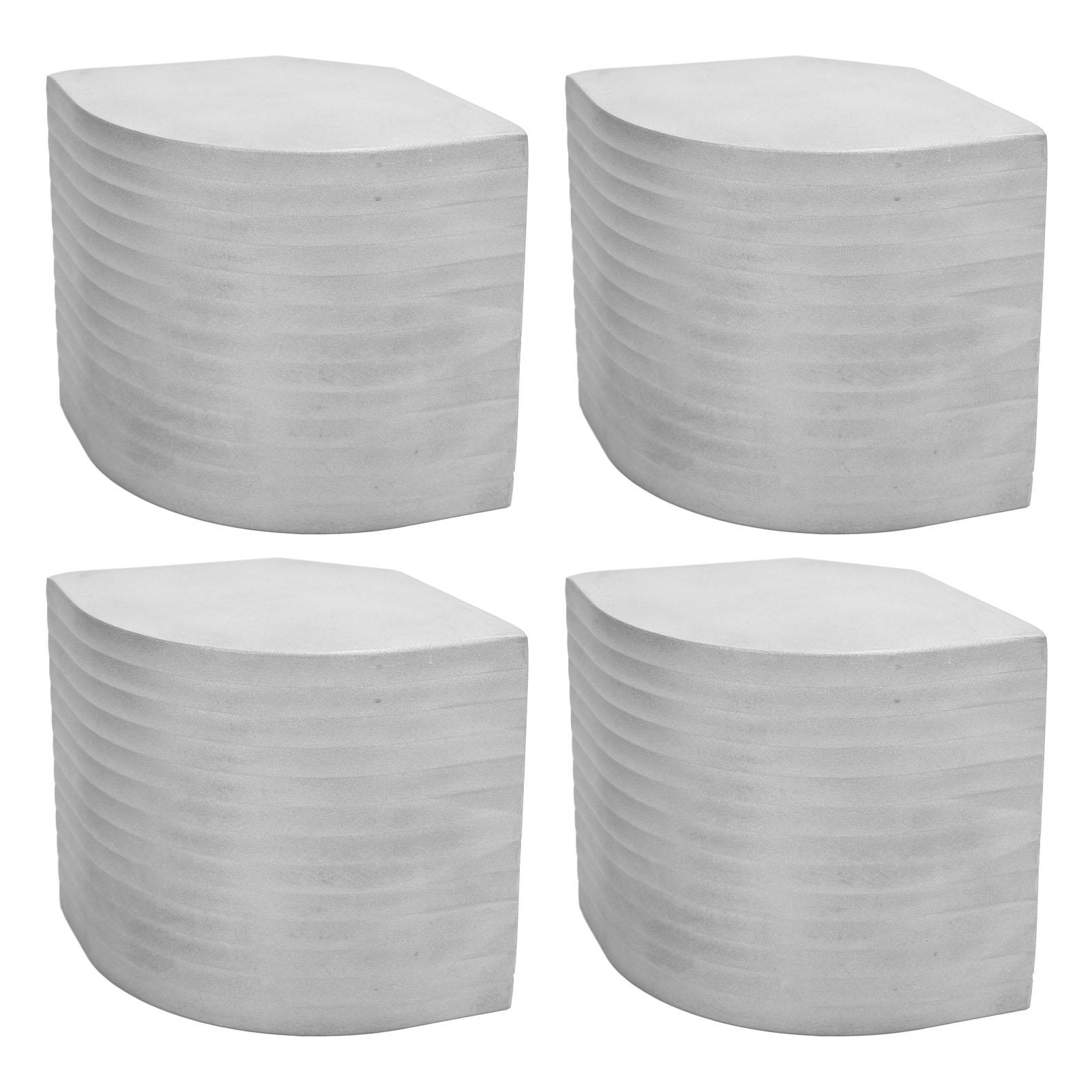 

4pcs Pontoon Corner Caps Aluminum for 90 Degree Rounded Corners Height 3 9 16in to 3 5 8in Top 4 1 16in to 4 3 16in