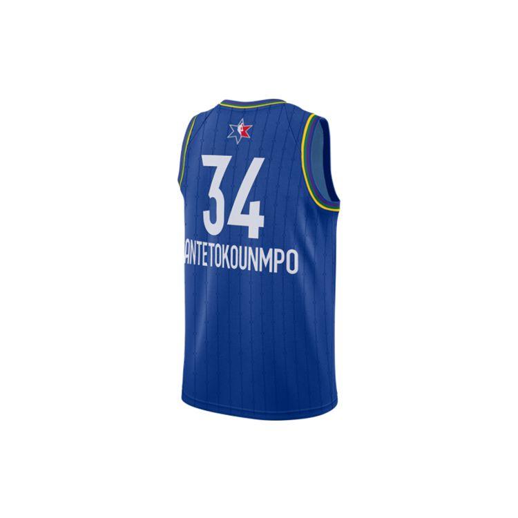 Jordan NBA All-Star Edition Swingman Jersey - Giannis Antetokounmpo Men Jersey Blue CJ1059-495