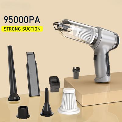 Ηλεκτρική Σκούπα Αυτοκινήτου Φορητή Ασύρματη Ηλεκτρική Σκούπα 95000PA Ισχυρή Αναρρόφηση Χειρός Ηλεκτρική Σκούπα Σπίτι Αυτοκίνητο Διπλής Χρήσης