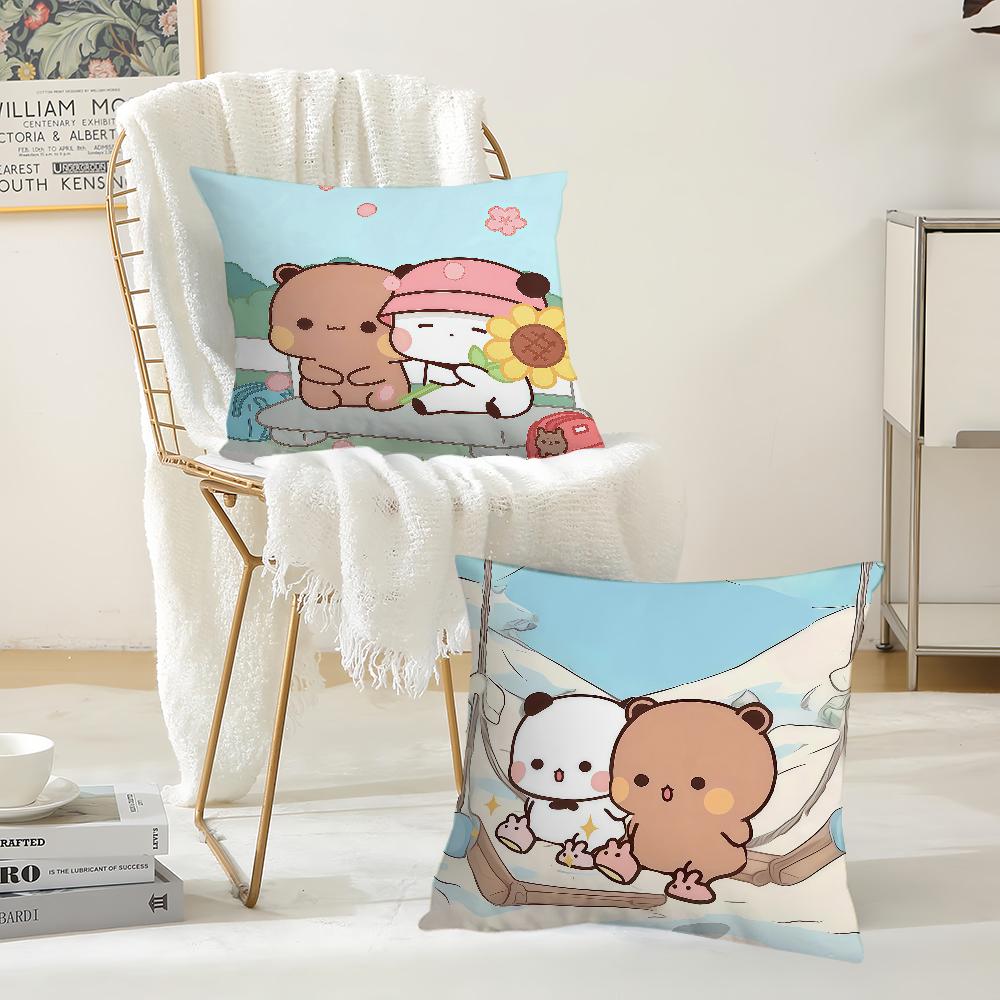 Cartoon Bbubu Dudu Pillow Case Suitable For Bedrooms Living Rooms Cars Home Decoration