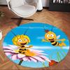 L'Ape Maia (5) Tappeto Rotondo per Ufficio Tappeto Decorativo per Pavimento per Ufficio Camera da Letto Soggiorno e Spazio Domestico