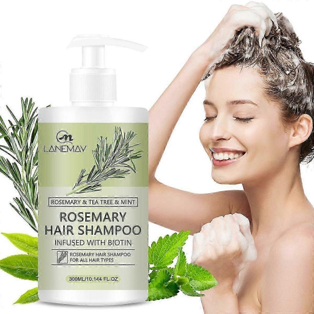Rosemary Hair Growth Shampoo for Hair Loss, Thinning Hair for Men and Women - Rosemary Mint Strengthening Shampoo with Tea Tree Oil Bition