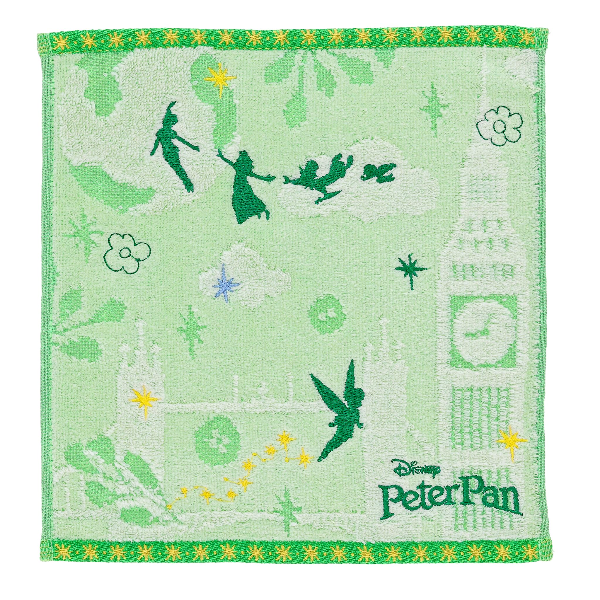 Marushin Disney Peter Pan Iconic Antibacterial and Deodorizing 2006061600 Handkerchief, & Tinkerbell, London, Treatment,