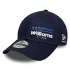 9FORTY Pet Atlassian Williams Racing Strapback Pet Marine ATLASSIAN WILLIAM RACING F1 Marine [New Era] [Gebruikt]