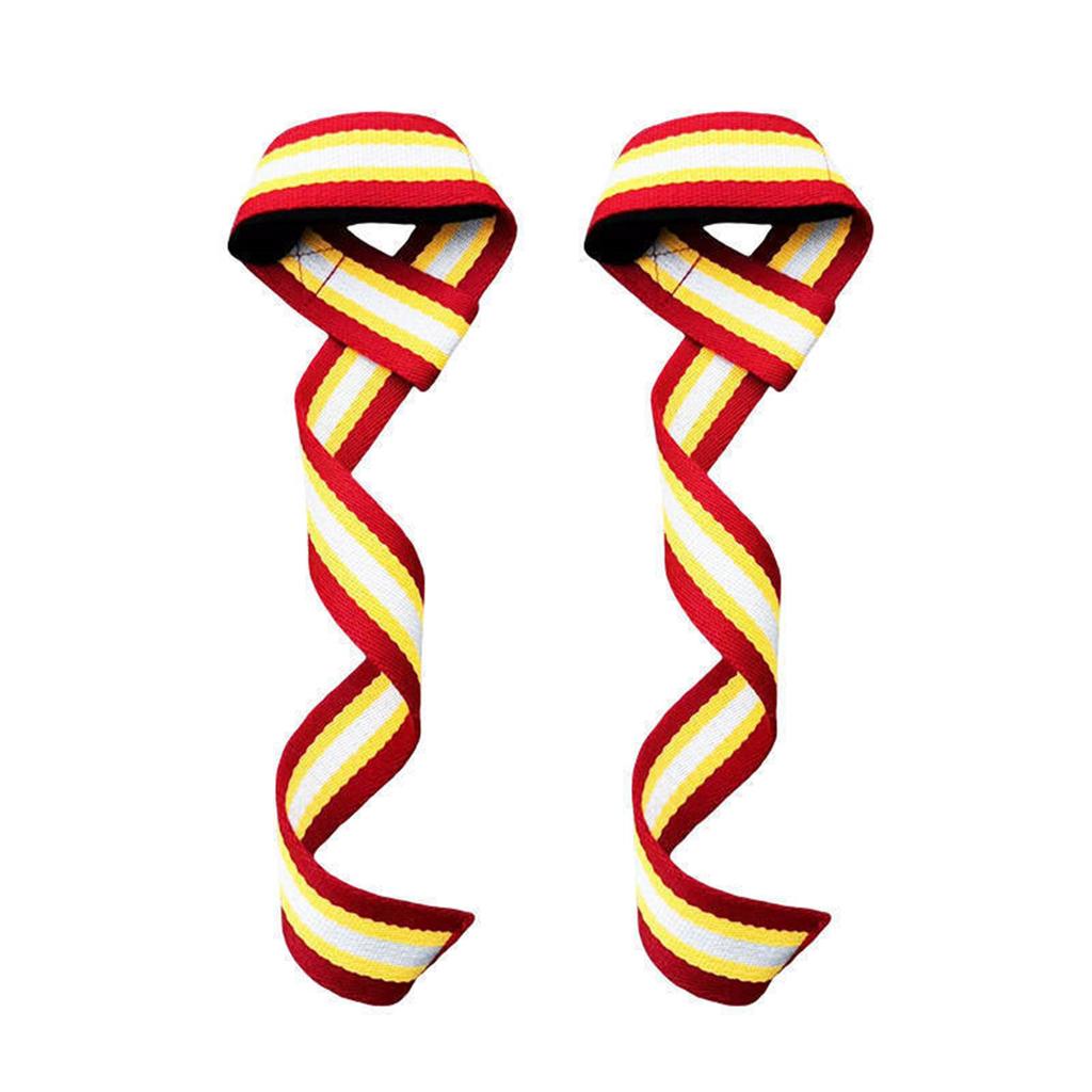 Weight Lifting Straps Deadlifting Powerlifting Wrist Support Hand Bar Grip Bodybuilding Weightlifting Wrist Straps