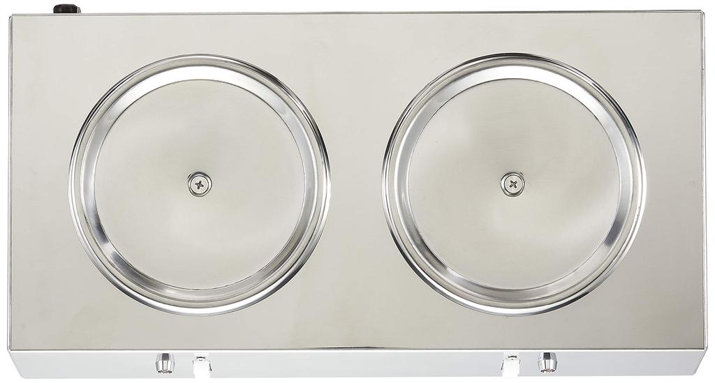 Kalita FUO09 Coffee Warmer with Dual Warmers (for 1.8L Decanters)