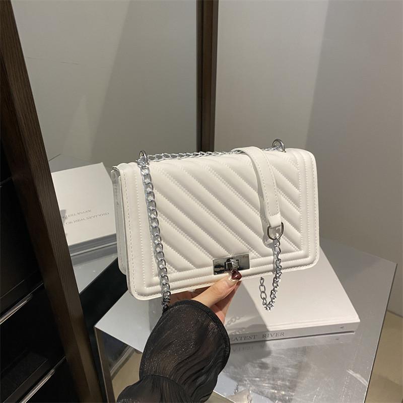 Stylish Black Pu Square Bag For Women With Casual Personality And Unique Design For Autumn