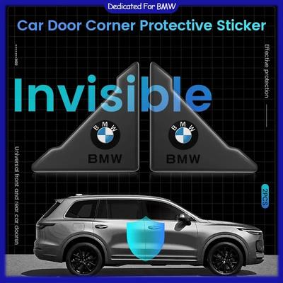 2PCS Car Door Corner Cover Bumper Crash Protection Stickers For BMW F07 F34 F10 F20 F48 F39 F30 F25 F26 F15 F16 F22 F32 E90
