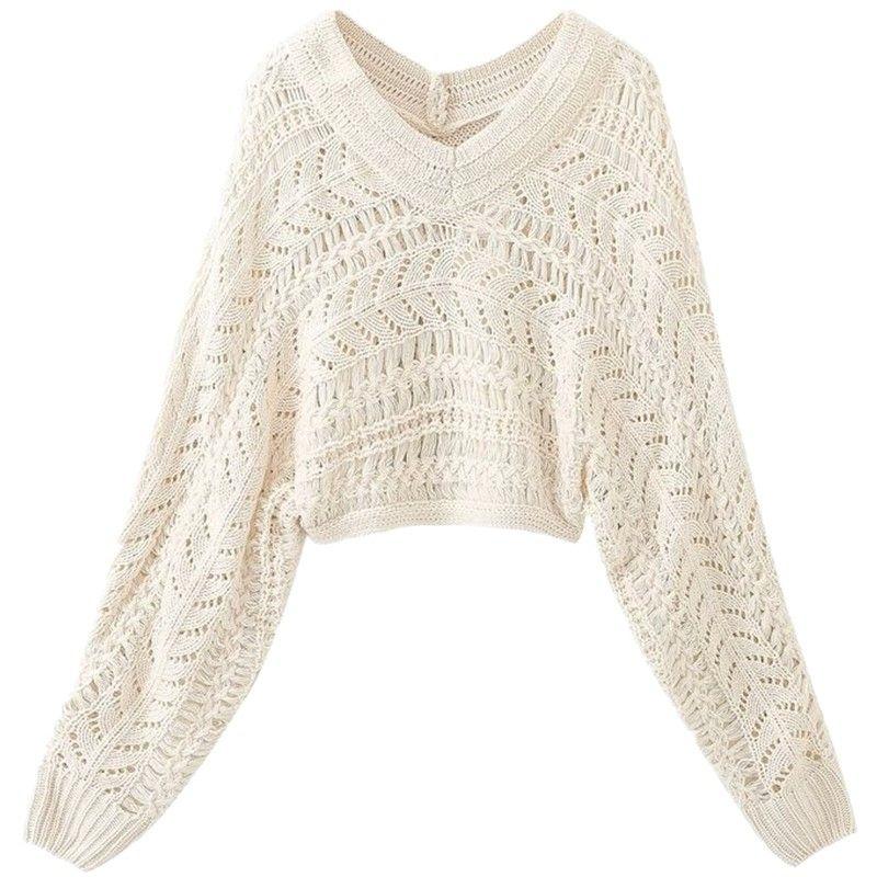 

Fashion Wind New Fall Women s Clothing Lazy Sweater Casual Fashionable Texture Knitwear Uwh930013 Beige White L