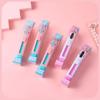 Retractable, Non-toxic Eraser with Line-drawing Function; Bullet Train Head Design.