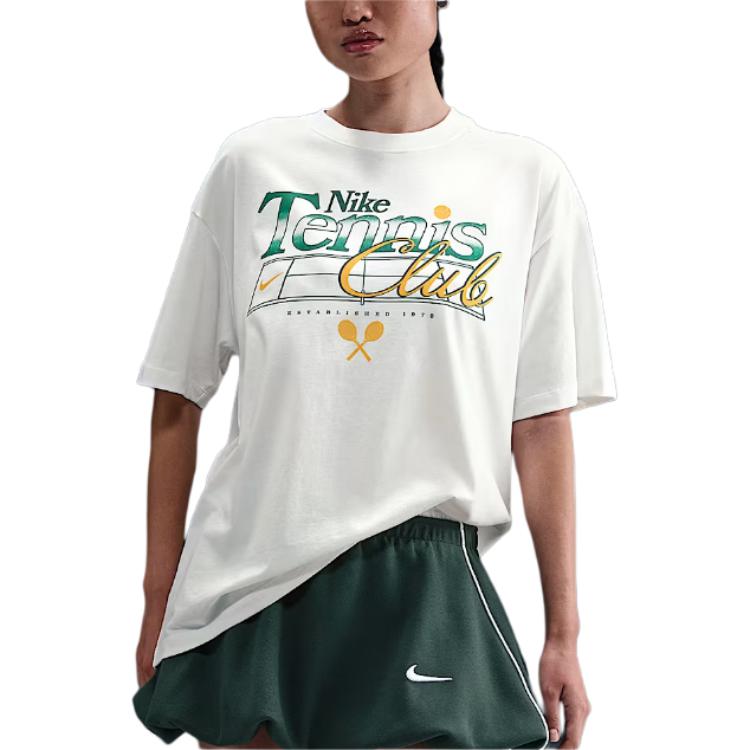 

Nike Женская футболка с логотипом, свободного кроя, с коротким рукавом, IH8493-133 M