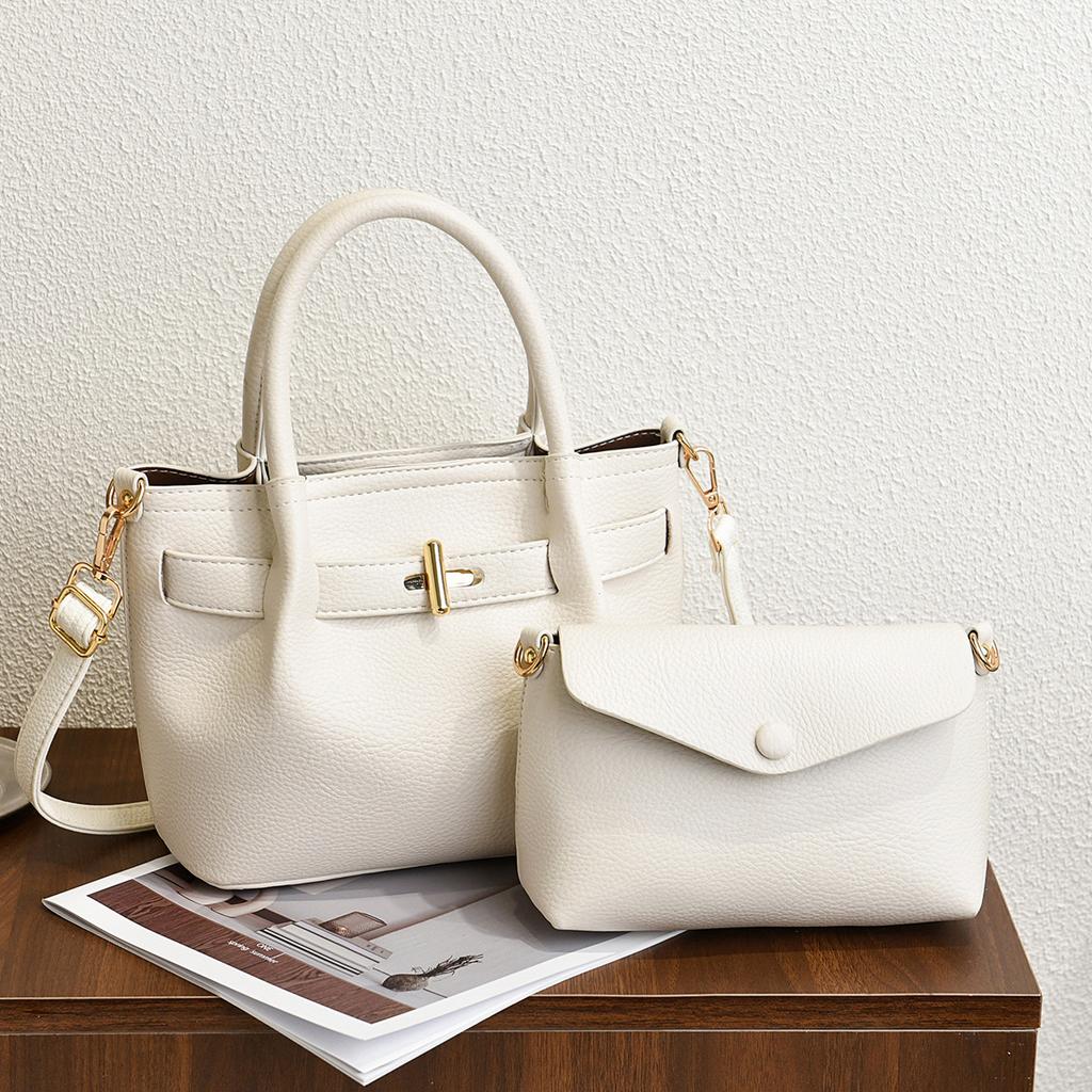 Niche Portable Tote Bag 2025 New Internet Celebrity Shoulder Underarm Bag Women's Versatile Two-piece Set Women's Bag Trend