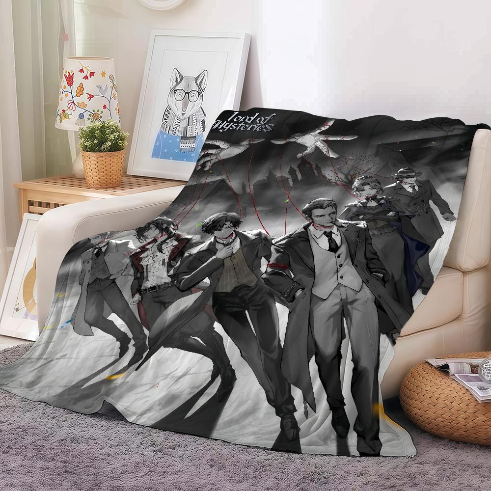 

Anime Lord Of The Mysteries Blanket Warm And Soft Suitable For Bedroom Living Room Sofa Bed Office Travel Camping 30x40in