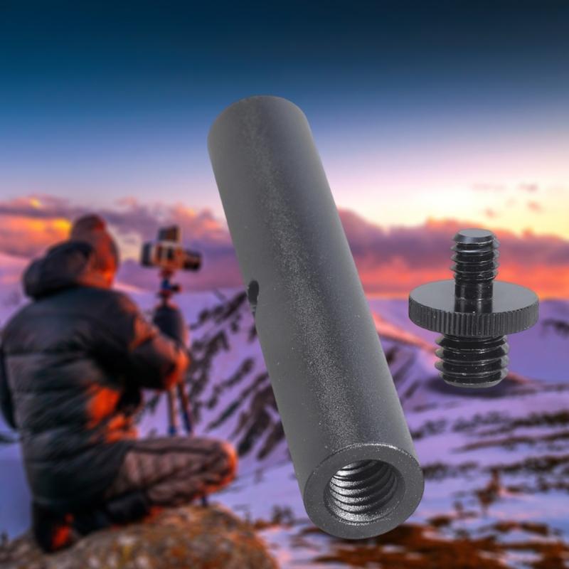 Camera Mounting Bracket Connecting Rod with 6mm Center Hole for Secure Installation on Tripods Microphones Stands