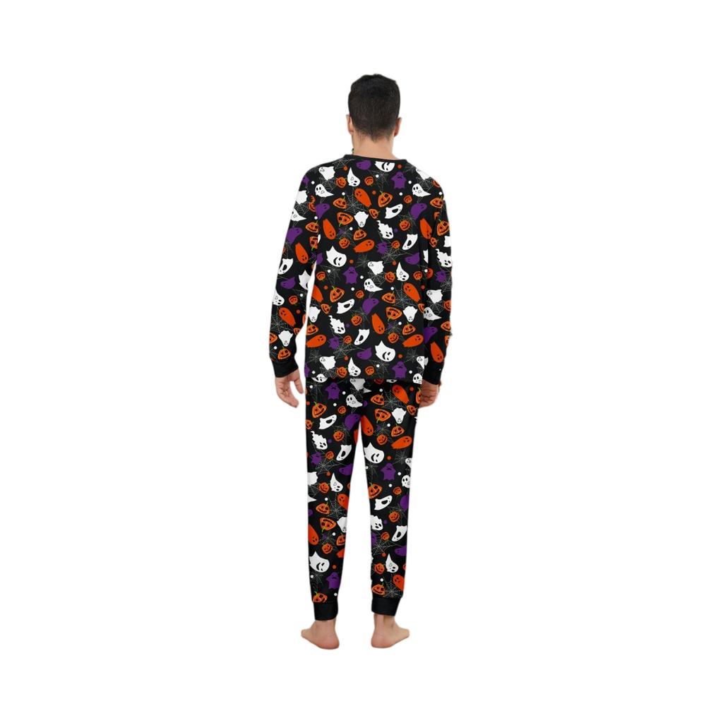 Prints Family Matching Long Sleeve Tops+Pants Set Family Matching Sets
