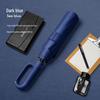 Windproof Buckle Umbrella: Automatic Sun & Rain Protection for Men & Women, Compact Folding Design