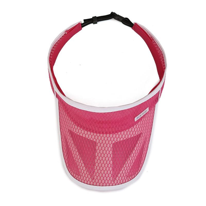 Adjustable Kids Sun Visor Cap Summer Mesh Hat Breathable Outdoor Sports Cap for Boys Girls Teens