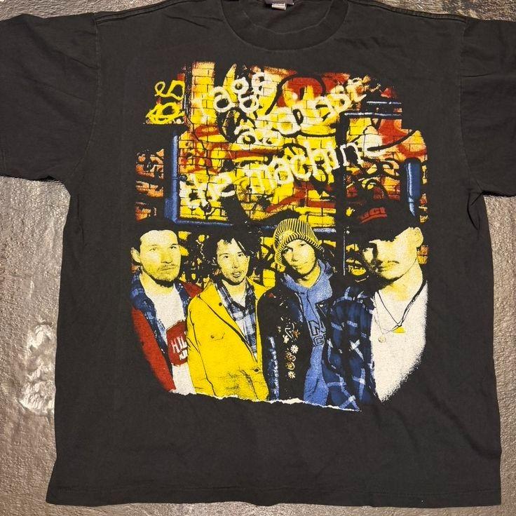 Винтажная футболка Rage Against The Machine Bombtrack BL748 Унисекс XXXL