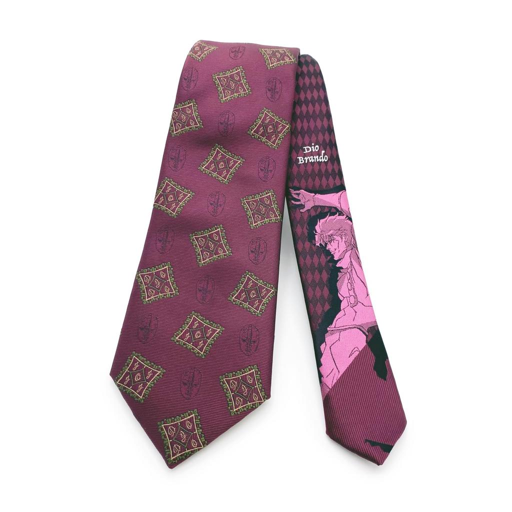 Florence Spec JoJo's Bizarre Adventure Part 1 Dio Tie JJN000004-004 Wine 1 Standard