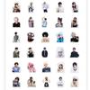 100 male group stickers, personalized decorations for foreign celebrities, account stickers, mobile skateboard stickers