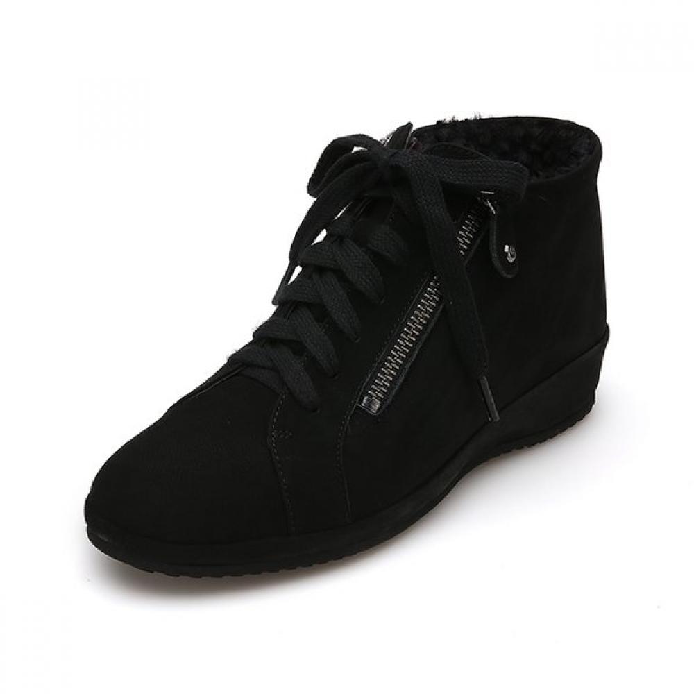 MiSope Women S Lightweight Lace Up Ankle bootS 3cm 3color 012046027