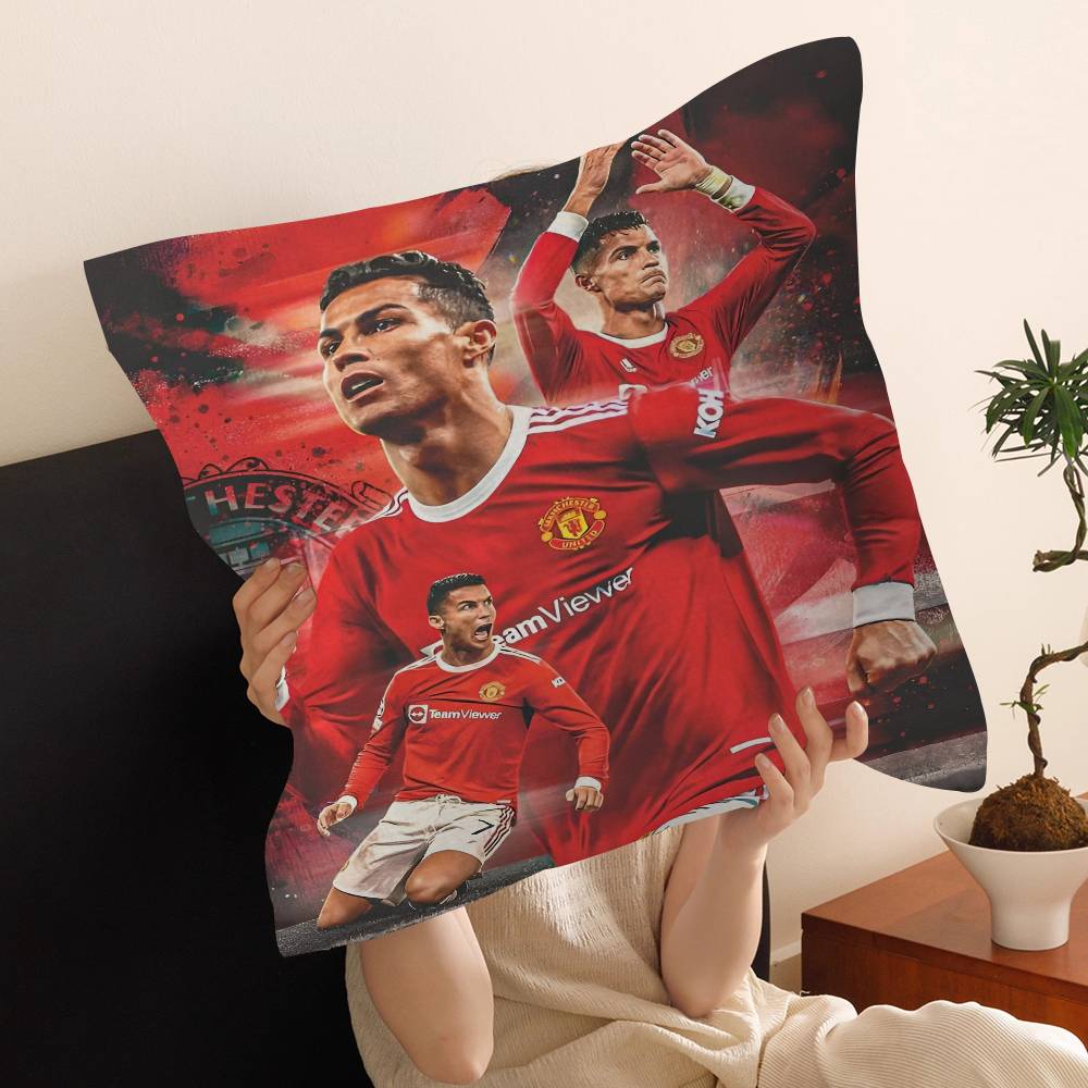 Football Star Number Personalized Pillow Cover Kids Bedroom Wild Party Decor Pillowcase kid Birthday shower Gift