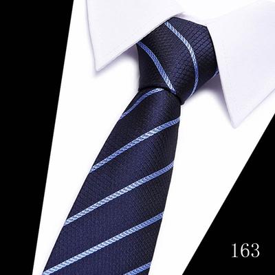 Men's Business Professionals Striped Tie Wedding Suit Accessories Polyester Tie Men