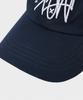 SLOW RECORD HOUSE Slow Signature Logo Ball Cap_Navy