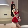 Seductive Passion Strappy Lingerie Set - Sexy New Year & Christmas Costume