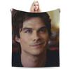 Coperta Damon Salvatore Qualità Calda Morbida Coperta Plaid Primavera Bambino Esterno Novità Copriletto