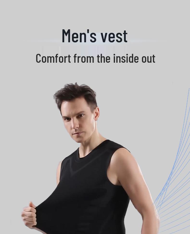 Men's Quick-Dry Sleeveless Athletic Tank Top for Running & Basketball