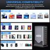 440W USB C Charger 8 Port Charging Station 100W Dual PD Compatible MacBook Pro Air iPad iPhone 16 15 14 13 Pro Max